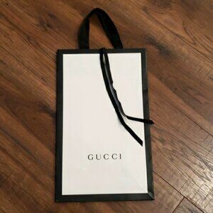 GUCCI Shopping Bag Black & White